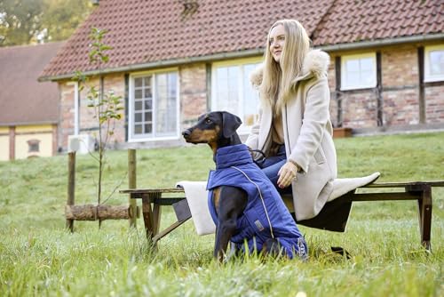Wolters Wolters Skijacke Dogz-Wear | Wintermantel für Hunde | Farbe Dunkelblau | Größe 32 (Rückenlänge 32-34 cm)