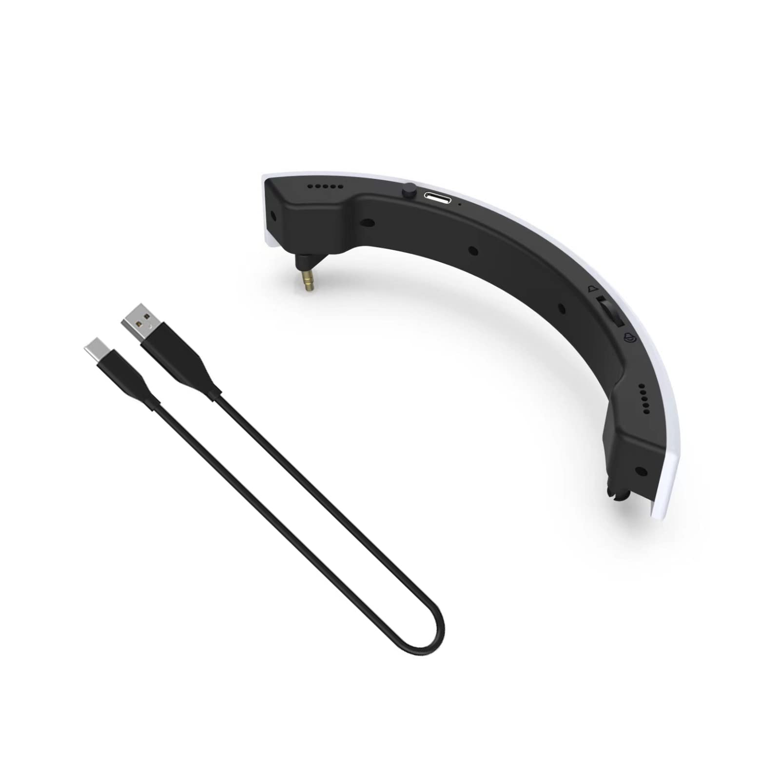 NATEFEMIN Mini External Speaker VR Headphone Speaker for PS VR2 Headset, VR Helmet Heaset Audio Accessory External Amplifier