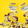 FITCRUNCH Wafer Protein Bars, 16g of Protein & 3g of Sugar (18 Bars, Chocolate Peanut Butter)