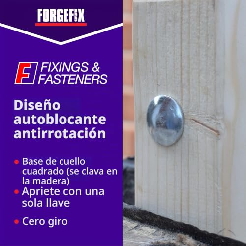 Miniatura 4 de Forgefix Cb10100m - Perno Tamaño: M10 X 100 Mm