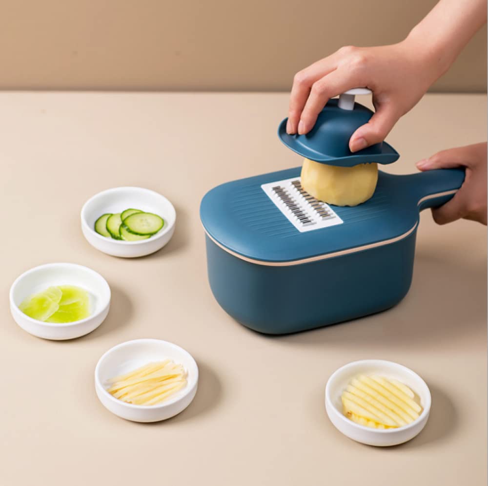 Herramienta de Cocina rallador doméstico Multifuncional, rebanador para Patatas y Zanahorias