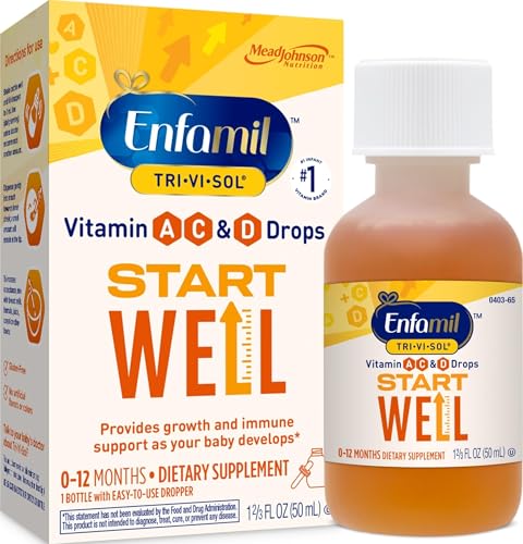 Enfamil Tri-Vi-Sol Infant Multivitamin Drops, Baby Vitamins, 50mL - image 1