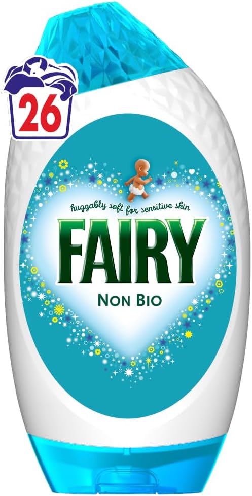 Fairy Non Bio Washing Liquid Gel 26w 858ml
