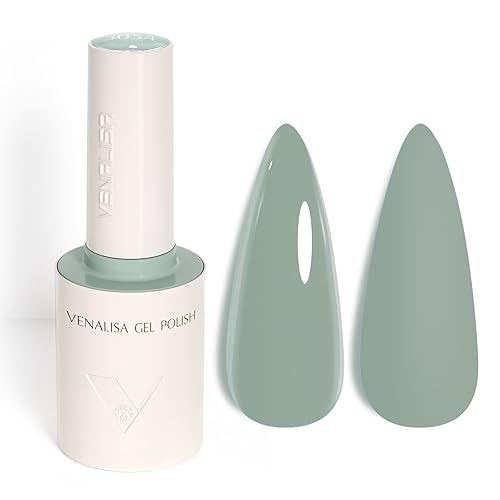 VENALISA Sage Green Gel Nail Polish, 1 Pcs Light Mint
