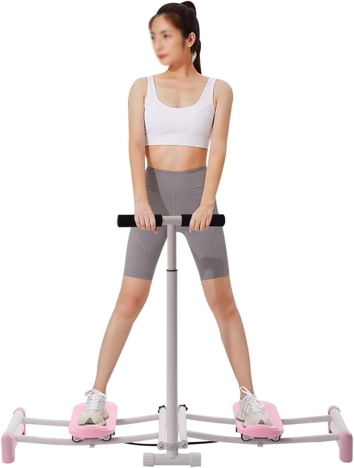 2 in 1 Ski Exercise Machine Leg Exercise Equipment, Postpartum Repair Trainer, Home Workouts Cardio Trainer Hip Training Machine