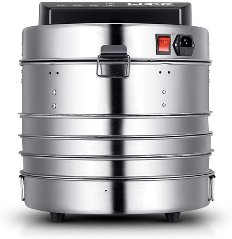 HBBH 3 Or 5 Tray Food Dehydrator Machine Professional Electric Multi-Tier Food Preserver, for Meat Or Beef Jerky Fruit & Vegetable with BPA Free