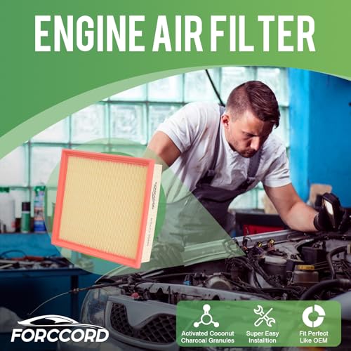 Image of Engine Air Filter 2-Pack | Fits 2024-2026 Mazda CX-90 /2025-2026 CX-70 | Replacement for PXFV133A0, Premium Car Air Filter