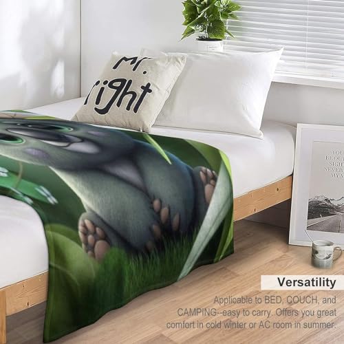 Couverture polaire koala pour cocooning et soirées canapé - 7