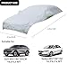 Hail Blankets for Cars, Hail Blankets for SUV, Windshield Hail Protectors, Padded Car Covers for Hail, Hail Protector Car Cover SUV, All Weather Half Car Cover Protects