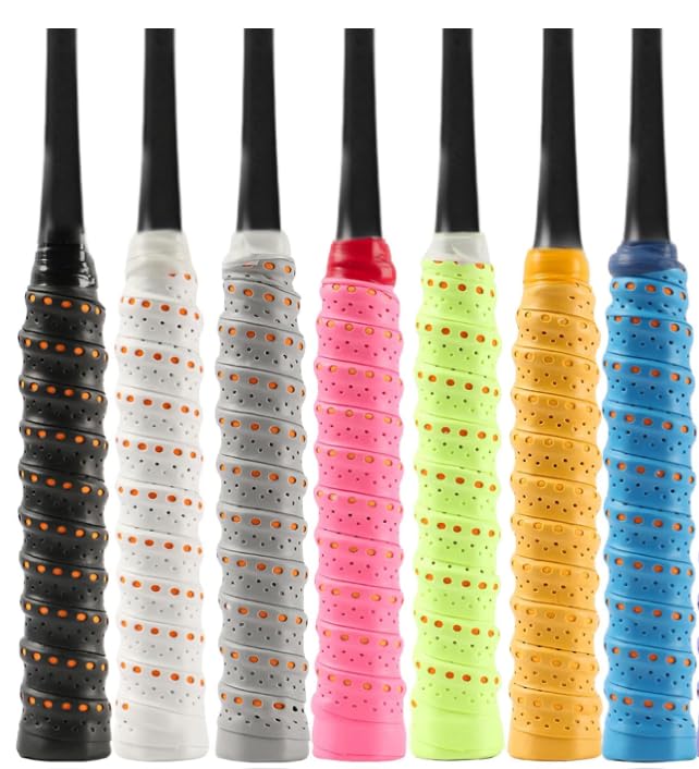 La mejor selección de Ropa de Squash , listamos los 10 mejores. 45 Quhoxdye 14Piezas Grip Pádel Perforados en Colores, Suave y Cómoda, Cinta para Raqueta Antideslizante, Over Goma Grip Raqueta Tenis para Bádminton Squash Racketball Raqueta y...