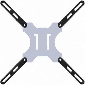 Mount-It VESA Mount Adapter Kit, 200x200 to 400x400mm, Fits 32-55" TVs | Heavy-gauge steel kit converts 200x200mm mounts to fit 400x200 and 400x400mm patterns.