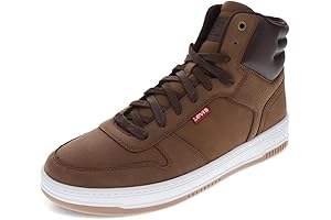 Levi's Shoes for Men: Drive Hi CBL Synthetic Leather Casual Hightop Sneaker Shoe