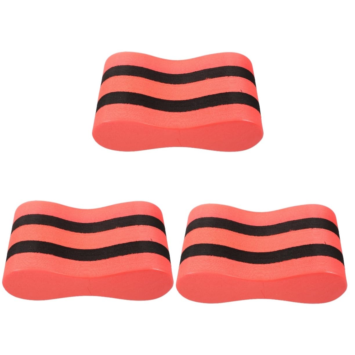 Totority 3pcs Pool Kickboard Leg Float Boys and Girls Swimming Training Aid Pull Buoy Made of Eva Strengthen Upper Body