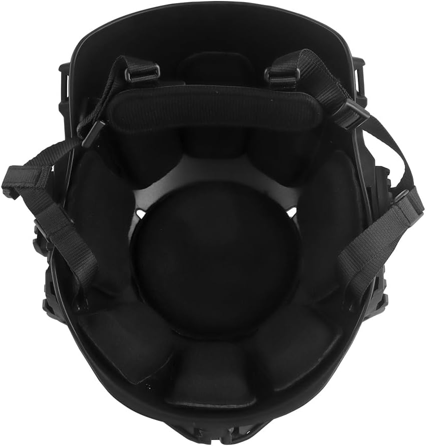 Lightweight Tactical Fast Helmet,with NVG Mount,3.0 Side Rails for Airsoft Paintball Training CS