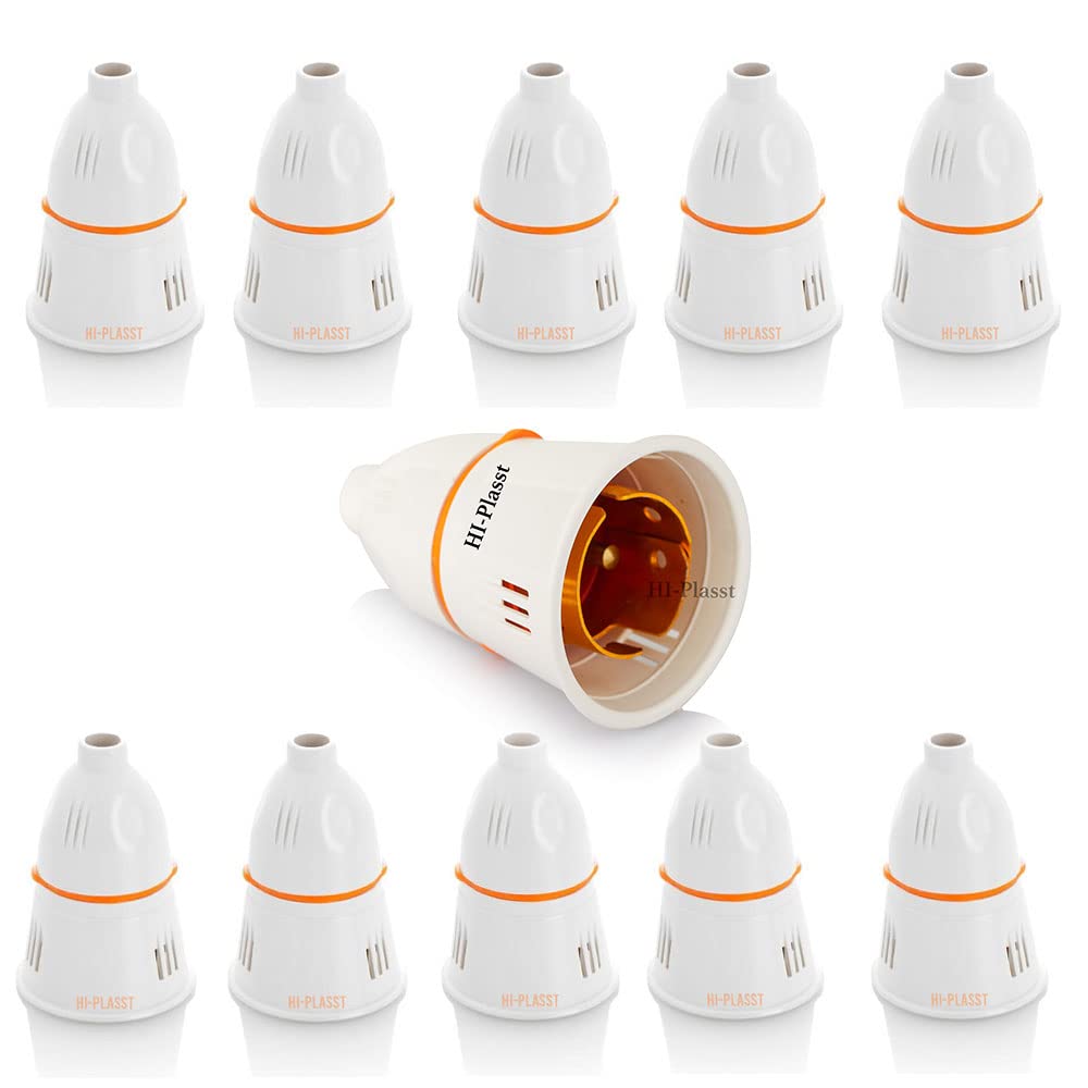 Hi-Plasst Pendant Bulb Holder for Wall, B22 Batten Lamp Holder for