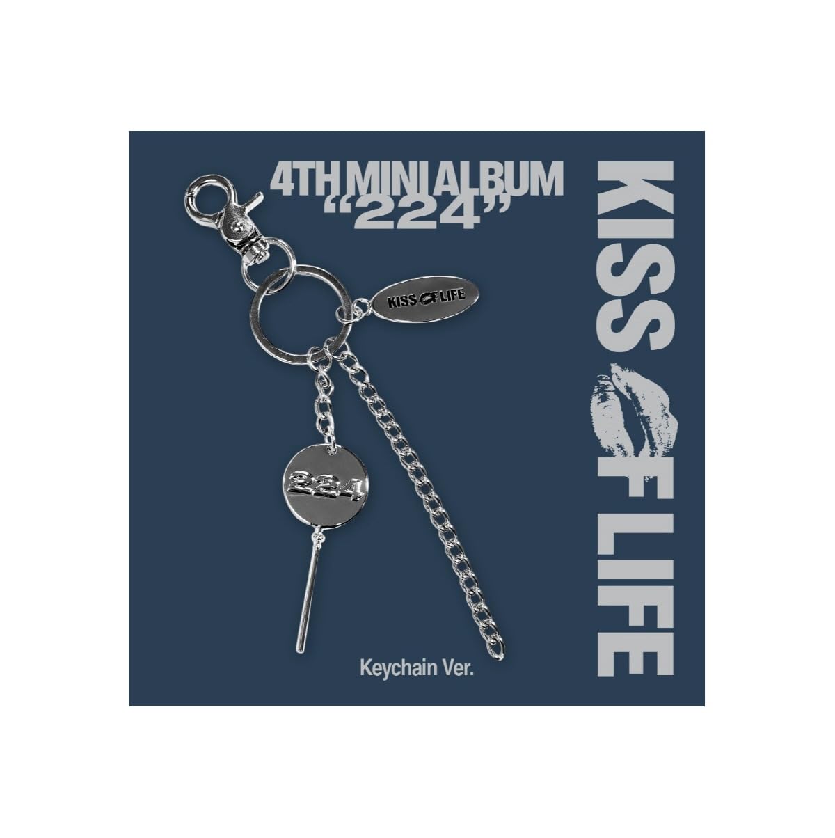 KISS OF LIFE 224 [Keychain Ver.] 4th Mini Album