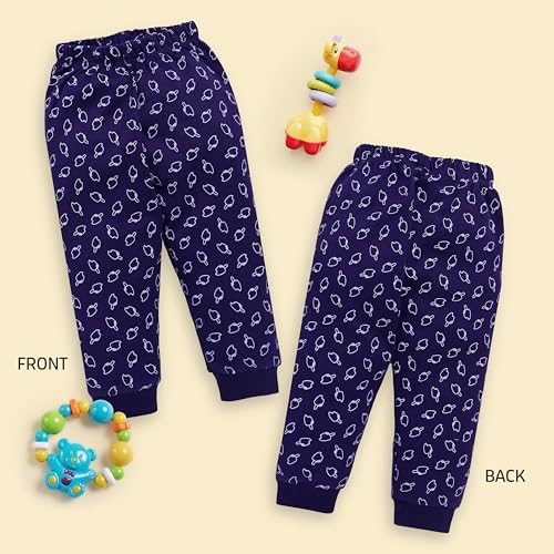 Image of LuvLap Baby Boys & Girls 100% Cotton Pyjama Pack of 3