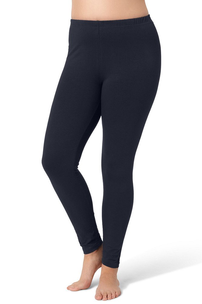 Ulla Popken Panie Legginsy, Odzież Damska, Czarny (schwarz 10), 50/52 PL