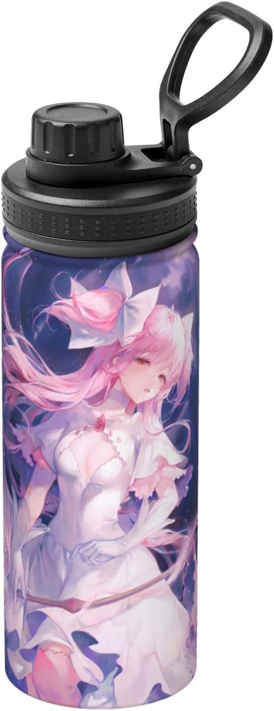 Amazon | 星空 流れ星 魔法少女まどか☆マギカ 水筒 魔法瓶 ステンレス