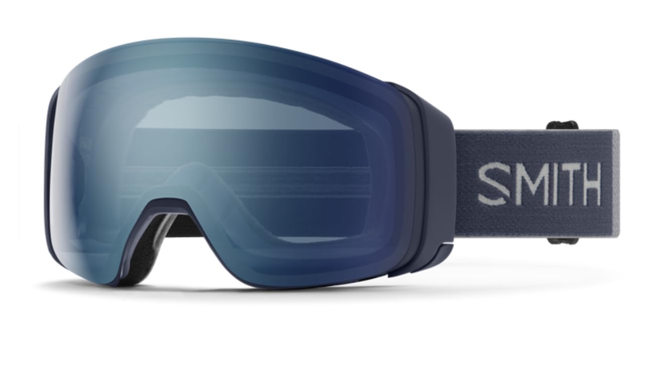 Smith OPTICS 4D MAG gogle narciarskie Royal Navy - ChromaPop Everyday Blue Mirror NOWE