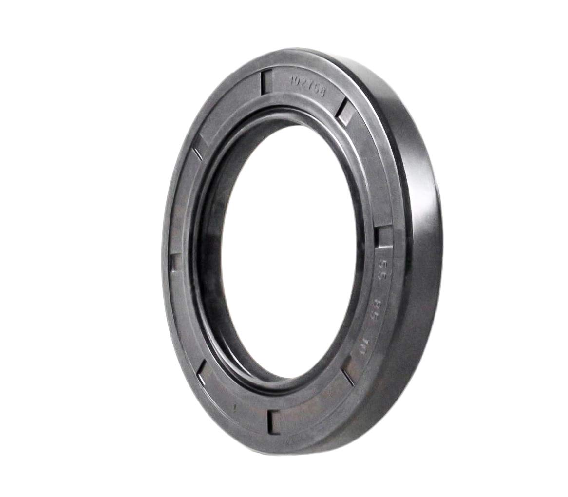 EAI 55mm X 100mm X 10mm TC Double Lip Oil Seal W/Spring – Nitrile Rubber, Metal Case, For Automotive & Machinery - View #7