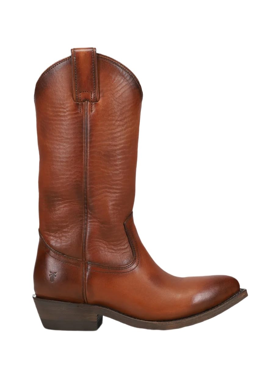 Billy Pull On Women's Boots, Mid-Calf, Stylish Leather Pull On, Durable Western Design, Comfortable All-Day Wear