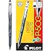 Pilot Precise P-500 Gel Ink Rolling Ball Pens Extra Fine Point Black Ink Dozen Box (38600) Patented Precision Point Technology, Smooth Skip-Free Writing, Marbled Barrel