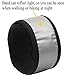 Reflective Ankle Wear Band with Mesh Pouch for Fitbit Flex/ 2, Fitbit One, Fitbit Zip, Fitbit Alta, Fitbit Charge 2 Activity Tracker - Give your A More Accurate Count While Biking, Large