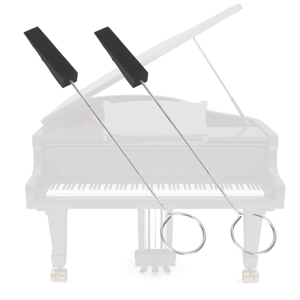 Kit Accordatura Pianoforte, 4 Pezzi Silenziamento Professionale, Strumenti Accordatura Completo, for Accordatori Professionisti, Scuole di Musica e Uso Domestico
