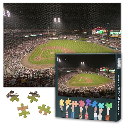 Puzzles for Adults 1000 Pieces, Baseball Stadium Jigsaw Puzzles