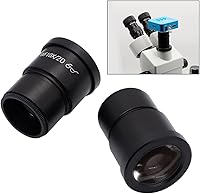 Vista 3 de Microscope Kit Widefield Scale WF10X WF20X Stereo Microscope Eyepieces for Binocular Trinocular Microscope Monocular Oculars Microscopio Microscope