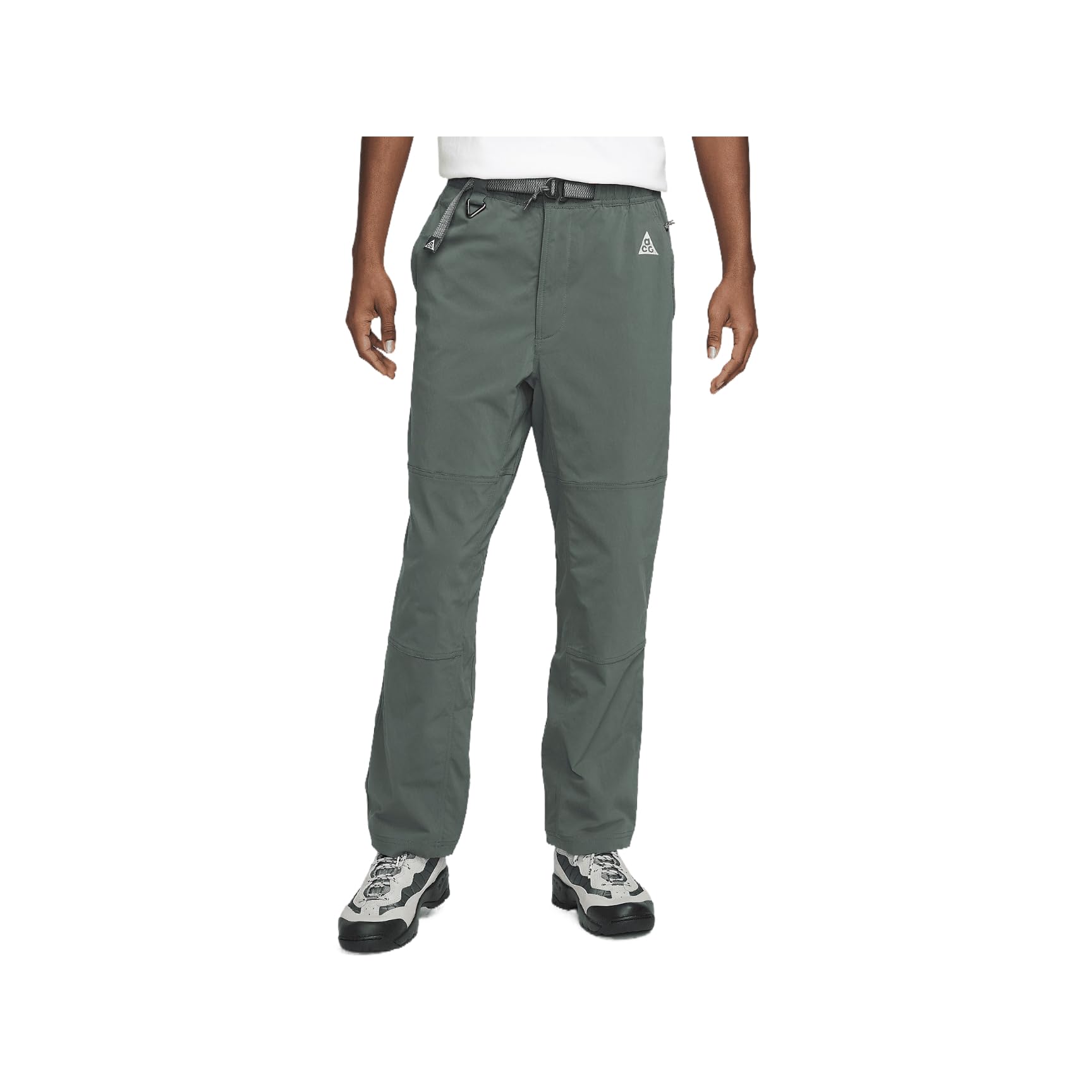 Nike ACG Men's UV Hiking Pants (FN2450-338, Vintage Green/Bicoastal/Summit White) Size X-Small