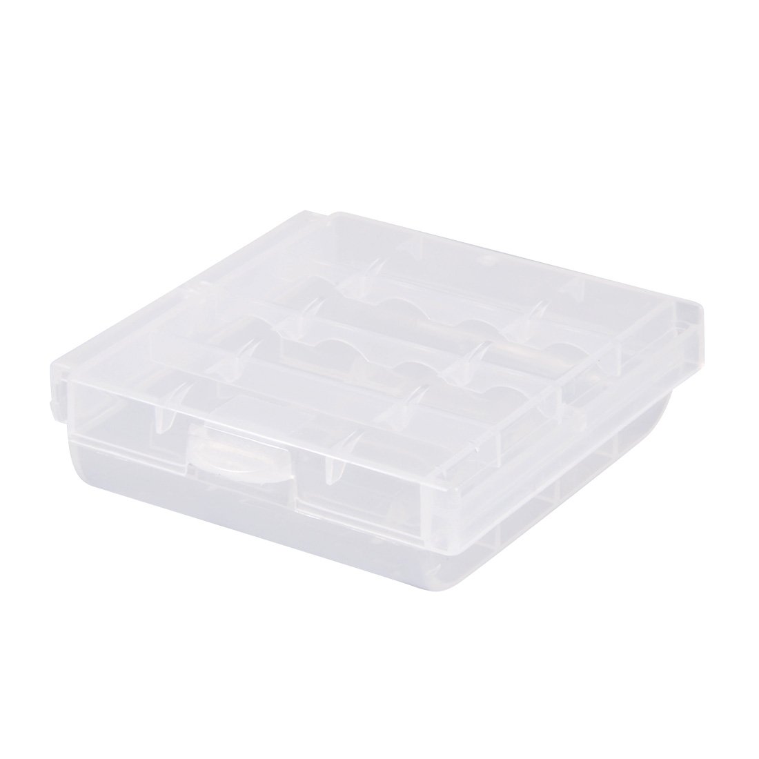 Sourcing Map Caja De Almacenamiento De Batería Recipiente Protector Transparente Para Pilas AAA/AA 100 X AA