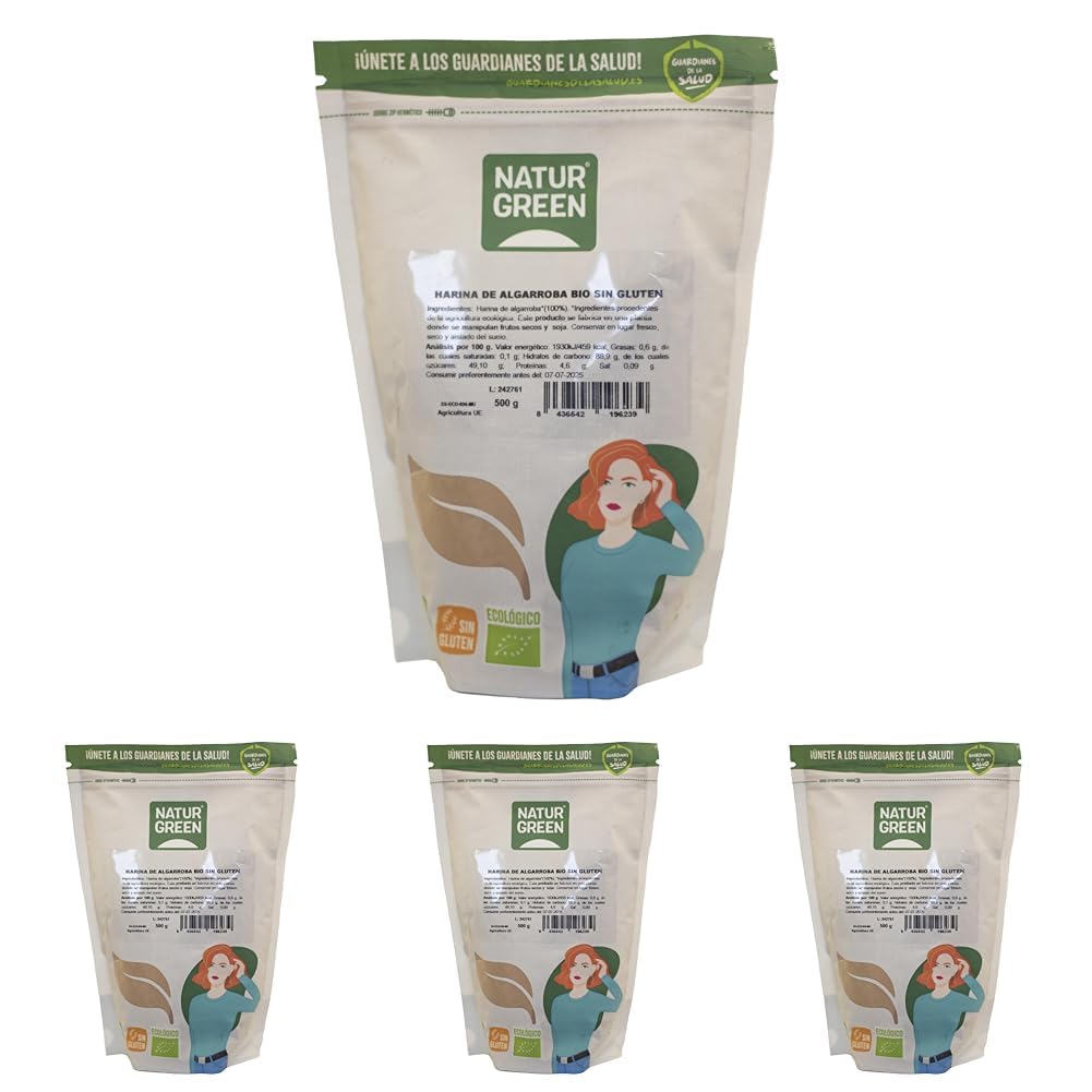 NaturGreen Harina de Algarroba, en Polvo, 500g — view 8