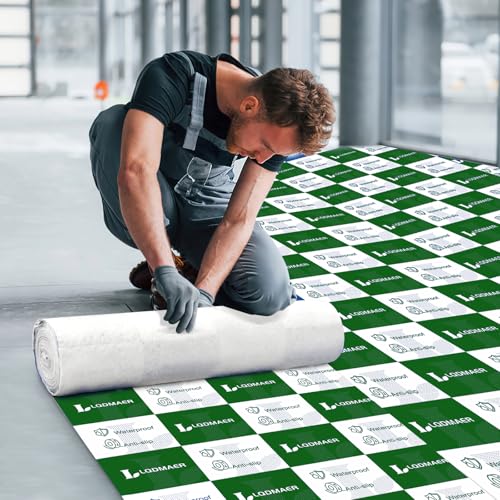 Image of 40 inch x100ft Hardwood Floor Protector Film Roll Temporary Renovation Cover