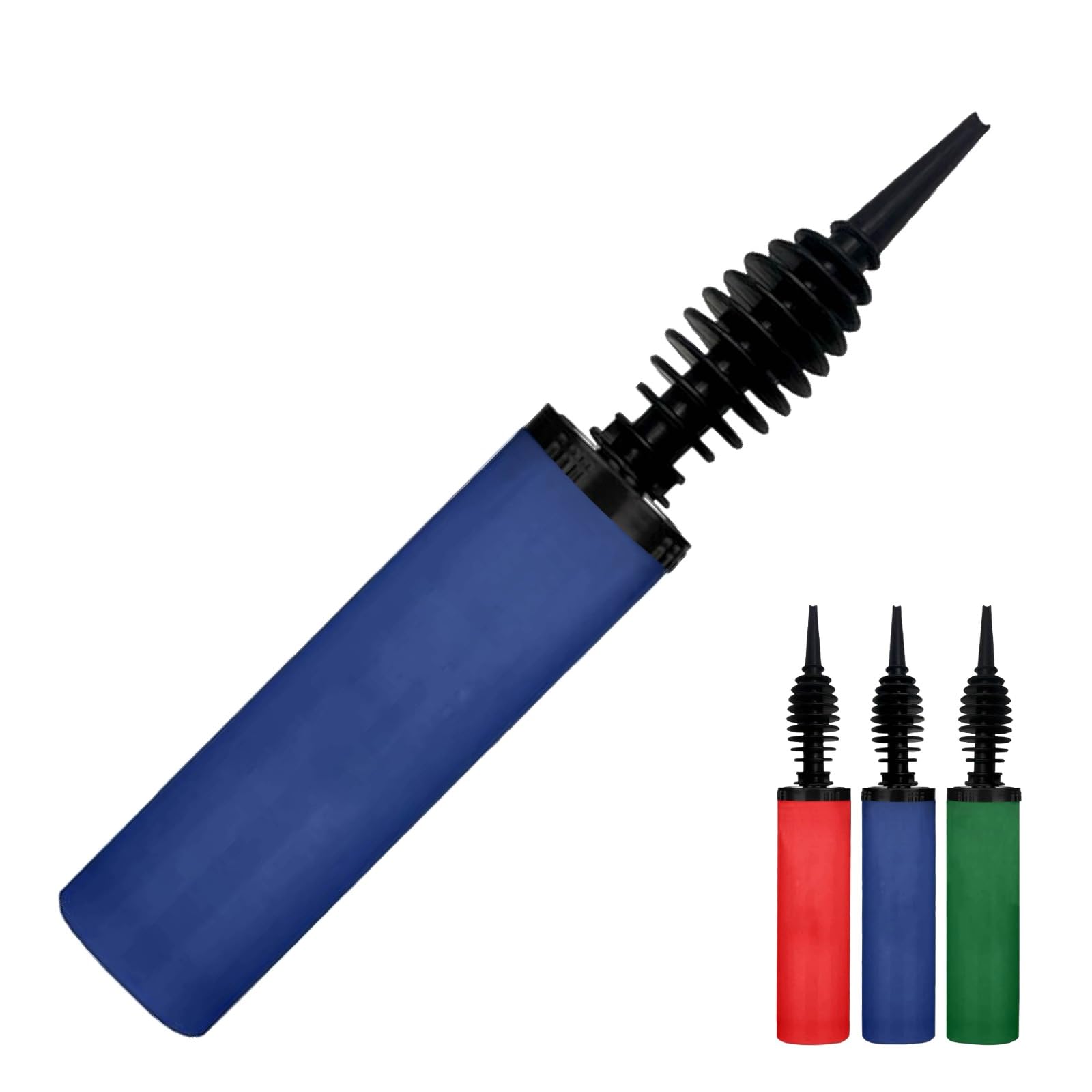 RMTech Balloon Pump, Inflator for Balloons, Toy Blower, Foil and Confetti Professional Pumper, Manual Hand Pump, Dual Action Hand Air Pump for Balloons .(Blue)