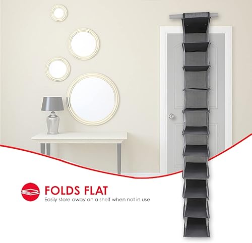 Miniatura 10 de Home Basics SB39009 - Cesta para ropa sucia, color gris