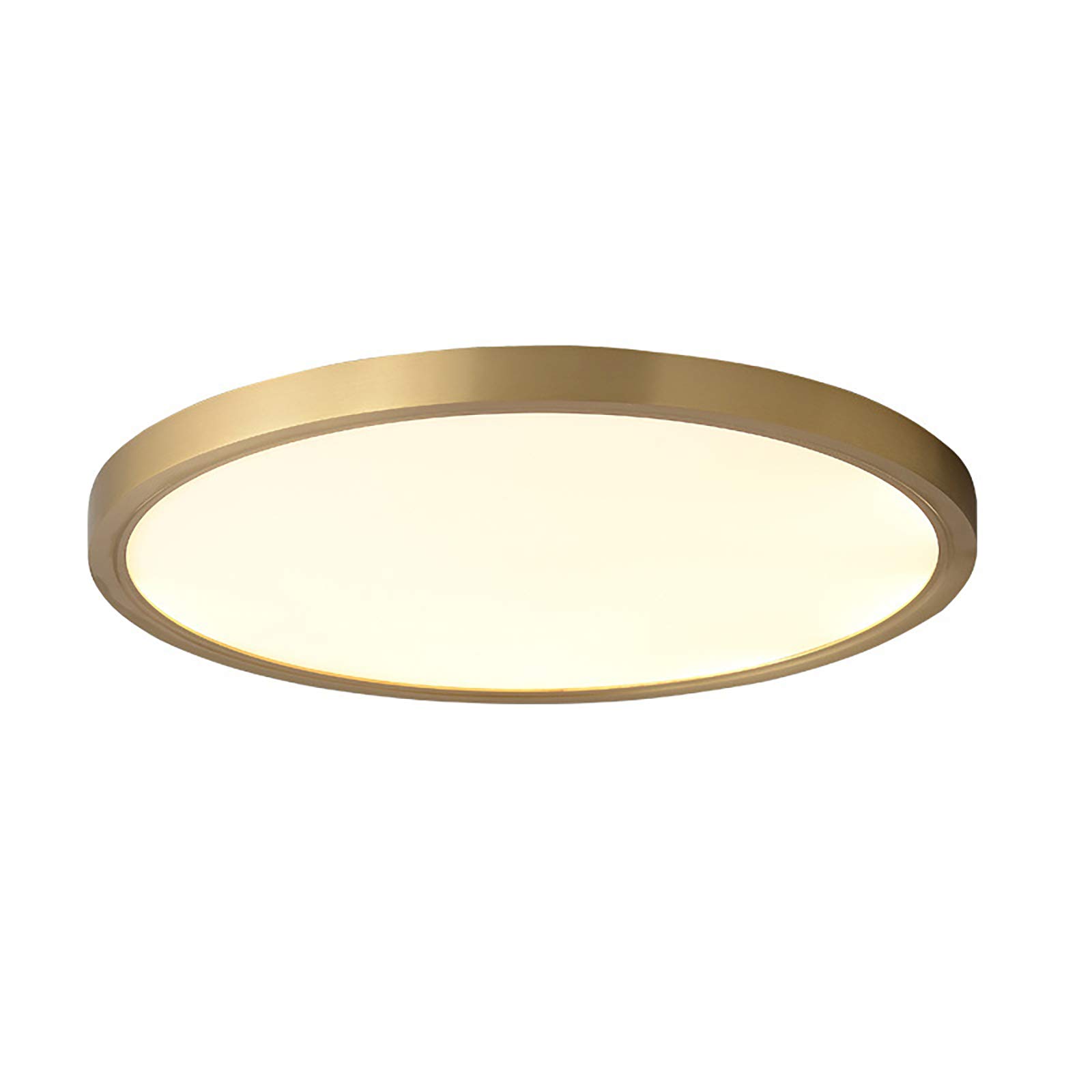Plafonnier LED dimmable 18W rond et étanche pour salle de bains salon et chambre