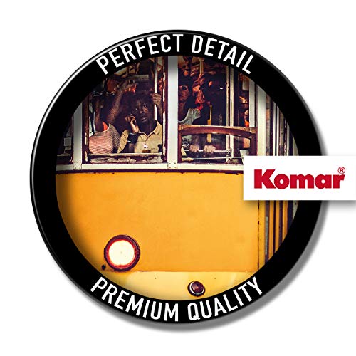 Komar 161-DV1 Vlies Fototapete LISSABON-100 x 280 cm-Tapete, Wand Dekoration, Portugal, Tram, Stadt, Urlaub-161-DV1, bunt