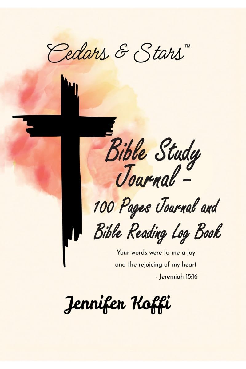 Bible Study Journal - 100 Pages Journal and Bible Reading Log Book: 100 Pages Journal and Bible-Reading Log Book
