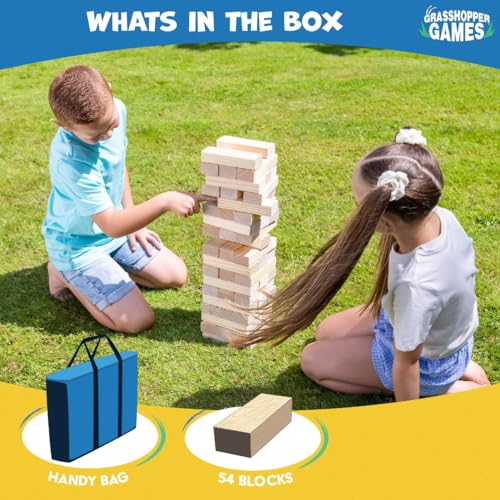 Blocs à empiler Giant Stack ´N´ Fall jeu en bois idéal pour offrir - 5