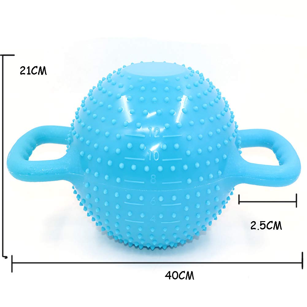 dauyavv Kettlebell pour fitness, poids de 1,8 à 5,4 kg, réglable et portable, entraînement de levage robuste, double poignée pour salle de sport, maison