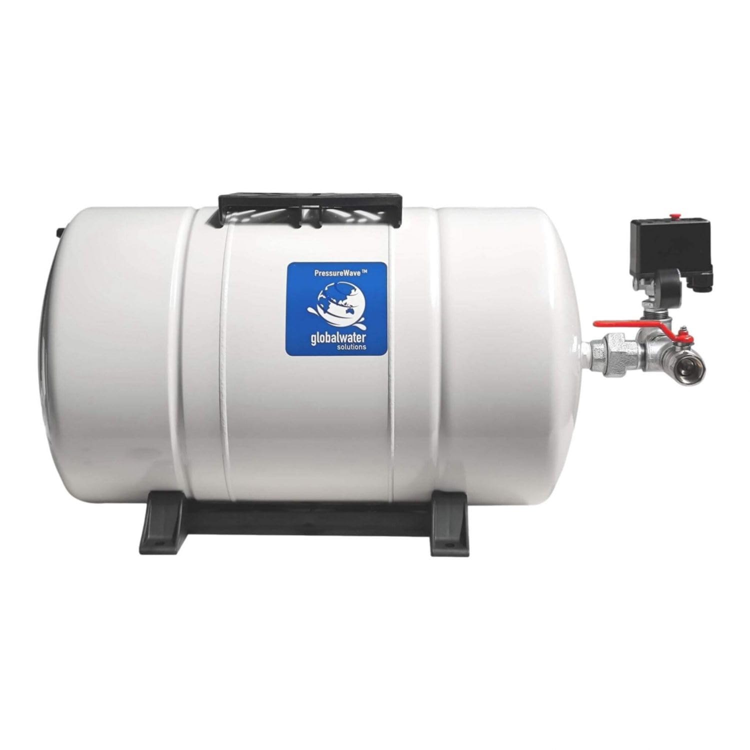 Pompe&Moteur Kit Complet Ballon Surpresseur à Diaphragme Pwb 100l Horizontal