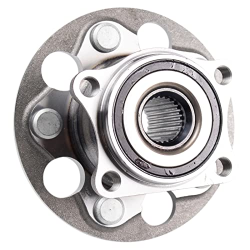 Image of TRQ Rear Left and Right Wheel Bearing and Hub Assembly Set 2 Piece Compatible with 19-23 Toyota RAV4 All Wheel Drive 20-23 Camry All Drive 21-23 Venza 22-23 Corolla Cross