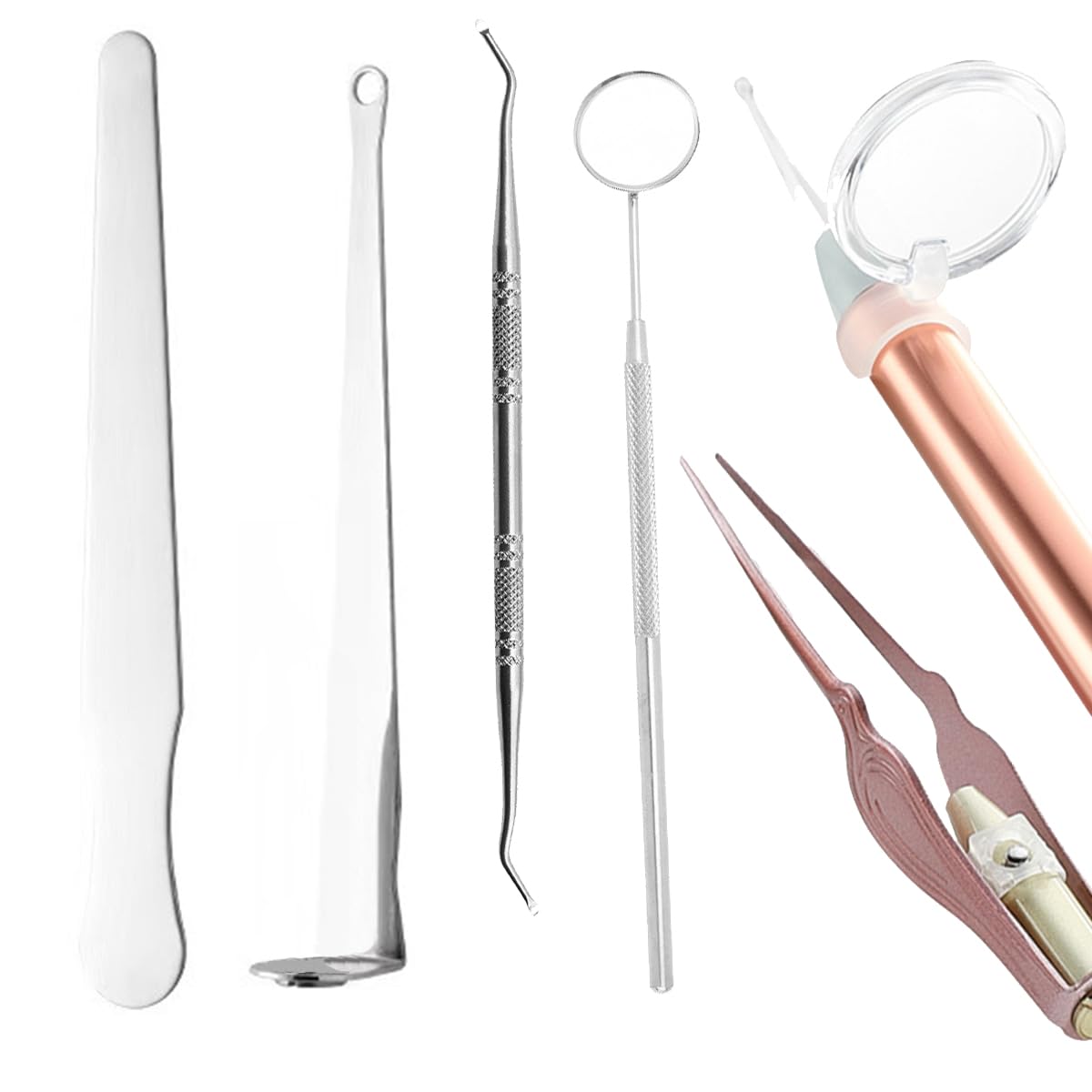 Tonsil Stone Assisted Removal Kit - Professional Stainless Steel Oral Care Tools for Assisted Stone Removal and Temporary Relief. Easier Removal with Tools.