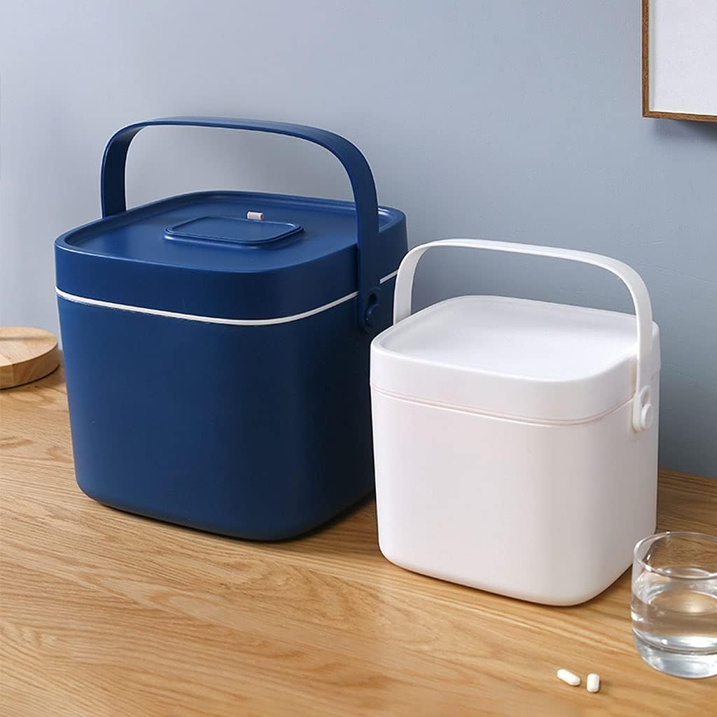 First aid kit Medicine Box First Aid Box Box Household Portable First Aid Box Plastic Storage Box 7/9 inch First aid Box (Color : B Size : 2) (A 1)