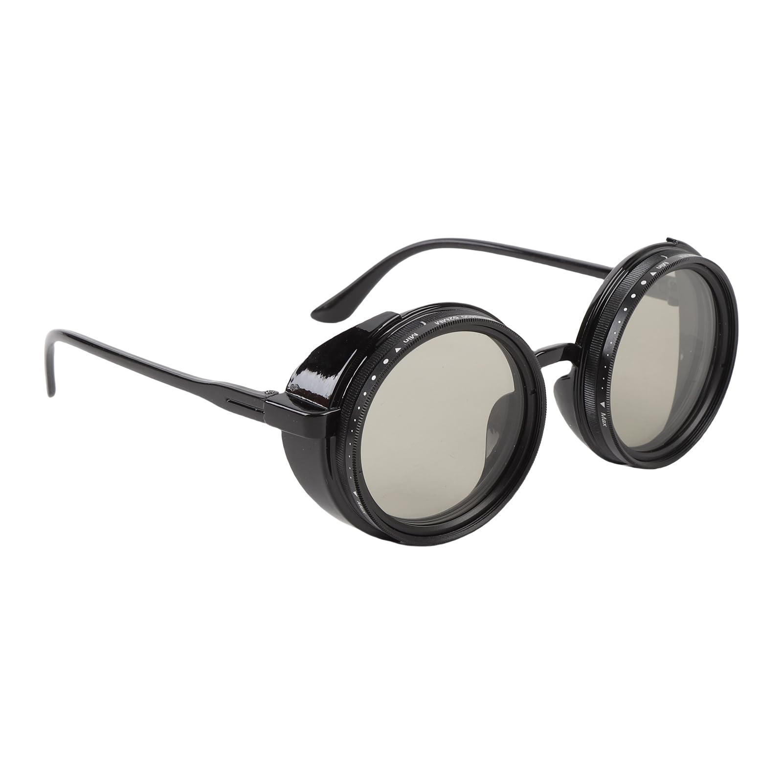 ND2-400 Filterlinse Sonnenbrille Verstellbares Licht Reduziert, Komfort und Stil für Männer und Frauen, Prämienqualität mit Ergonomischem Design, Runde Form Sonnenbrille Zum Angeln, Fahren,
