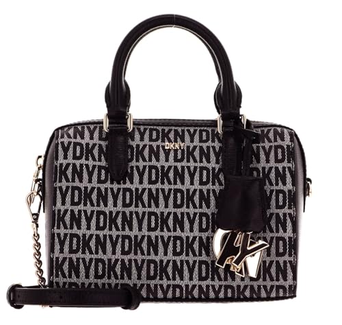 Preisvergleich Produktbild DKNY Women's Paige Small Duffle Handbag, Black Logo