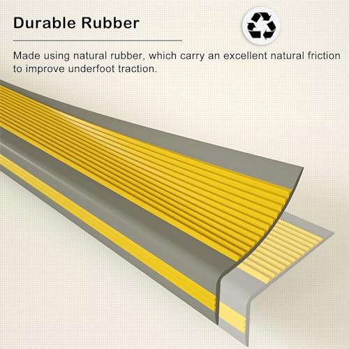 Nez de marche en caoutchouc L 150 cm corniche d'angle antidérapante - 5