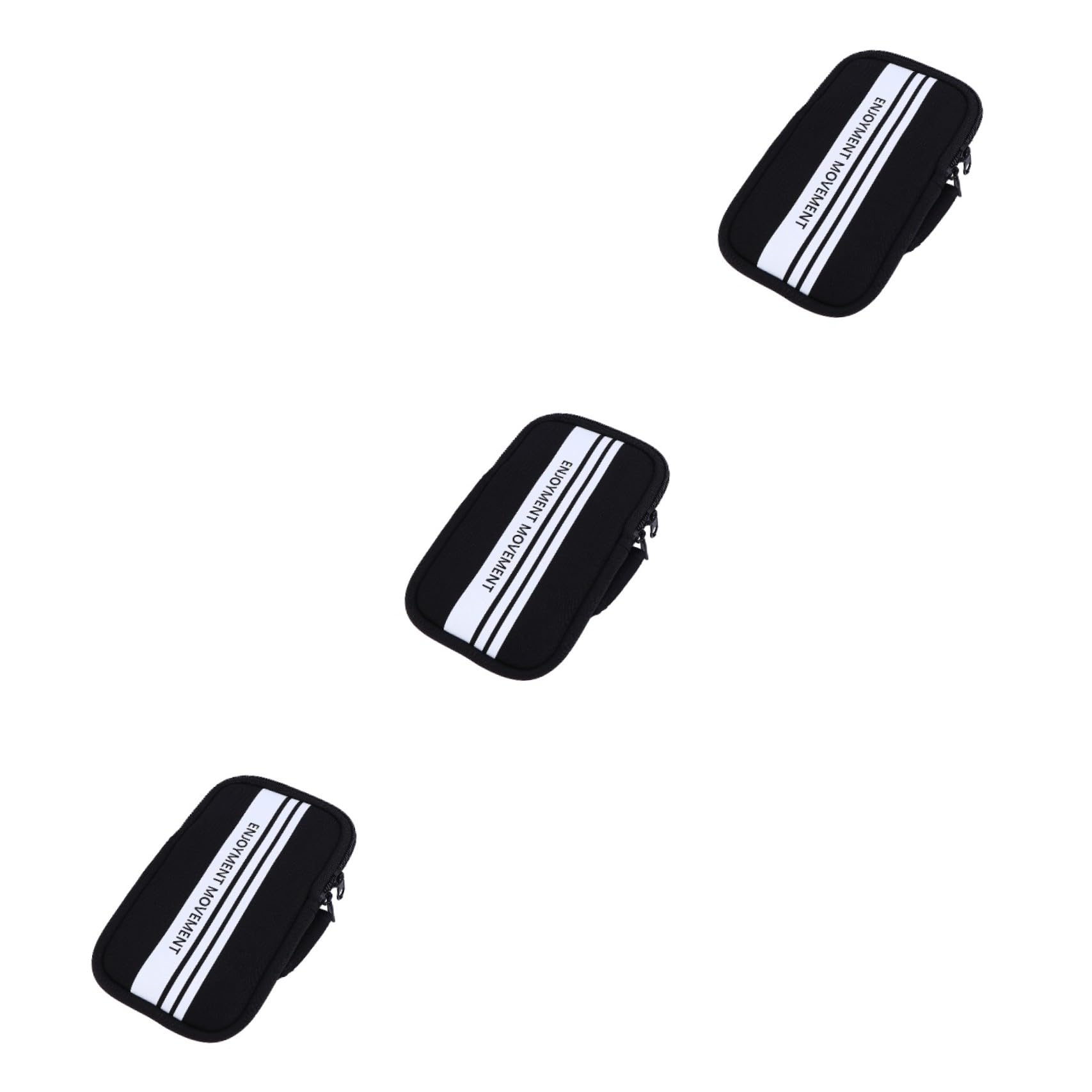 Housoutil 3 Fundas para Teléfono con Recorte para Auriculares para Correr Trotar Y Hacer Senderismo.